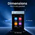 Guardian Translator V2 dimensions: 2.5 by 3.5 inches with a 2.8-inch screen
